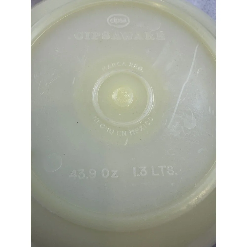 Tupperware Wonderlier Bowls Set of 3 Yellow‎ Mixing Serving Vintage